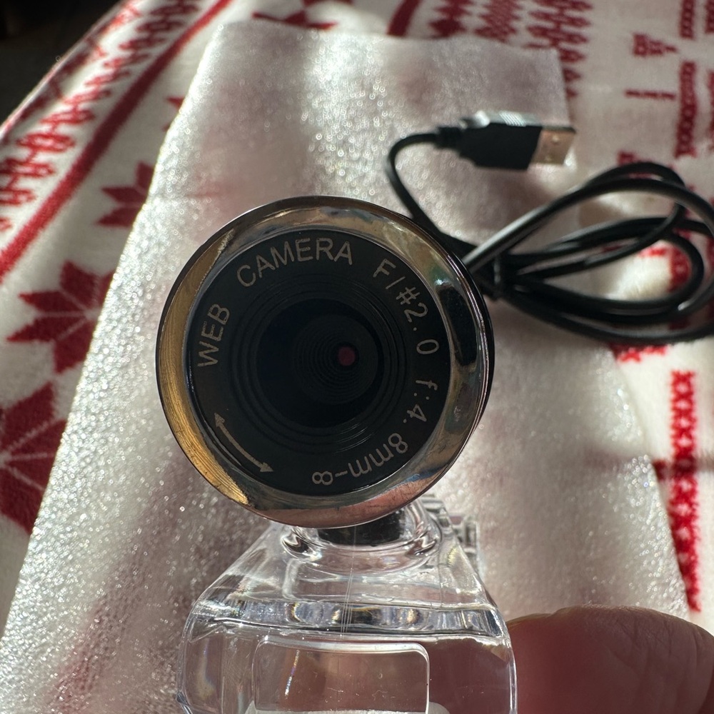 Clear USB Web Camera